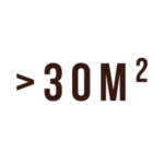 größer als 30m²